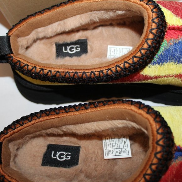 NIB UGG TAZZ‎ PRIDEPOP PLATFORM SHEARLING LINED SLIPPERS - Picture 5 of 8